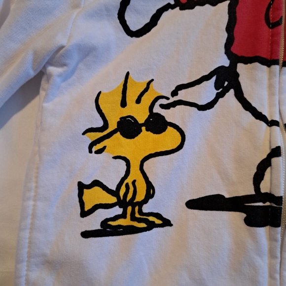 Peanuts Snoopy 4T zip up hoodie unisex floppy ears - Picture 2 of 6
